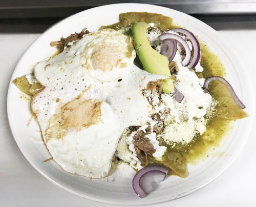 Azul Tequila Chilaquiles